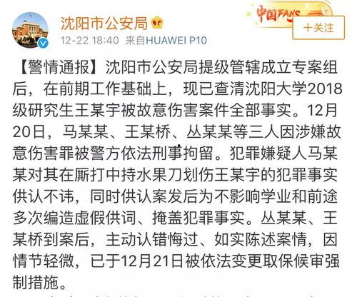 沈阳学生爆料案件最新情况,真相逐步浮出水面